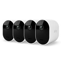 Arlo Pro 5 Überwachungskamera außen – 4er Set weiß